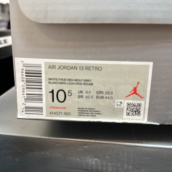 JORDAN 13 WOLF GRAY BRAND NEW - Picture 2 of 4